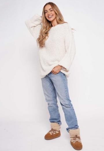 Длинный пуловер