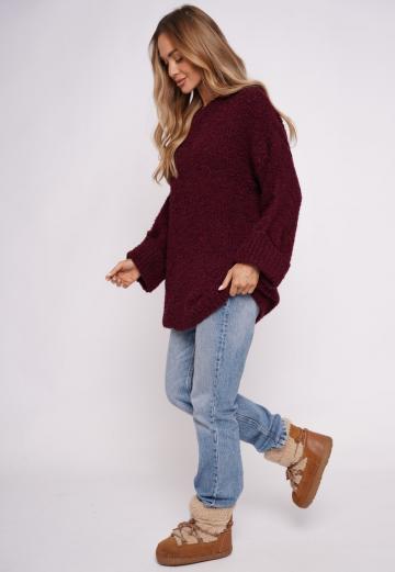 Длинный пуловер