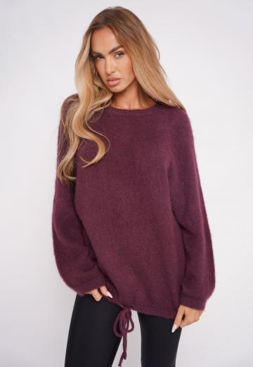 Длинный пуловер