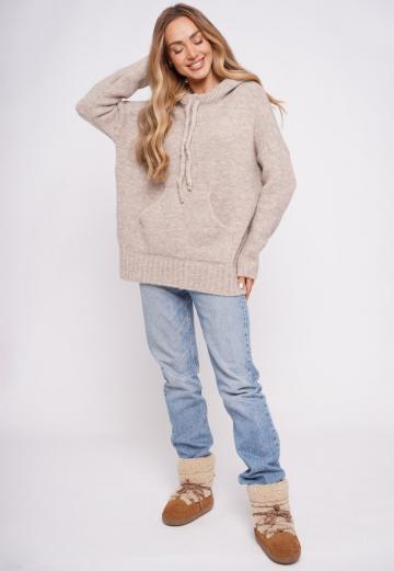 Длинный пуловер