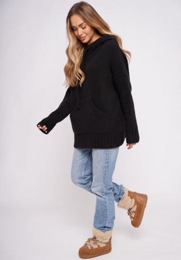 Длинный пуловер