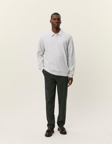 Поло с длинным рукавом