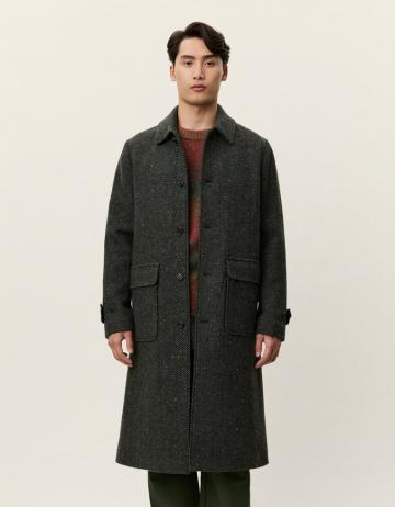 Шерстяное пальто