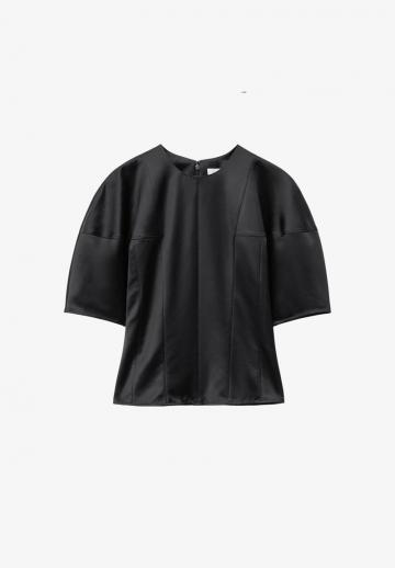 Атласная блузка