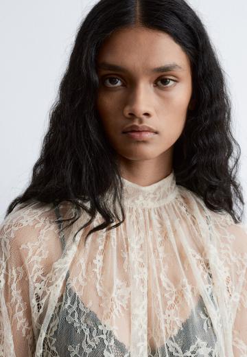 Кружевная блузка