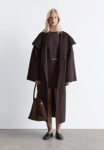 Шерстяное пальто