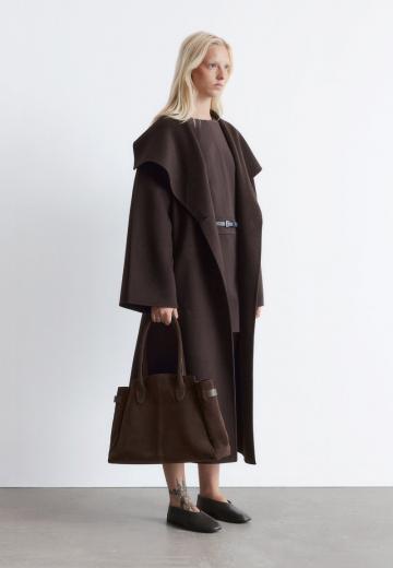 Шерстяное пальто