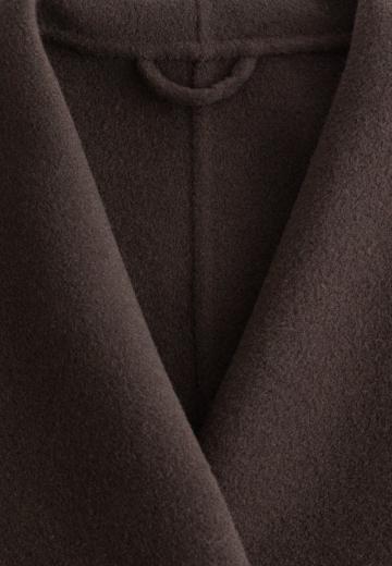 Шерстяное пальто