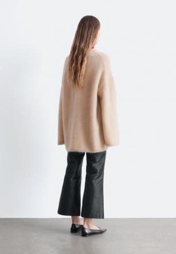 Длинный пуловер