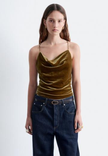 Топ на бретельках