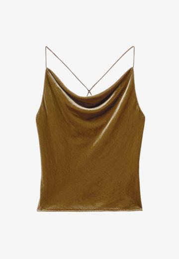 Топ на бретельках