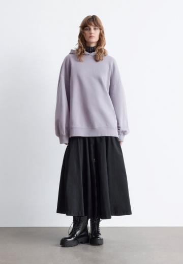 Пуловер с капюшоном