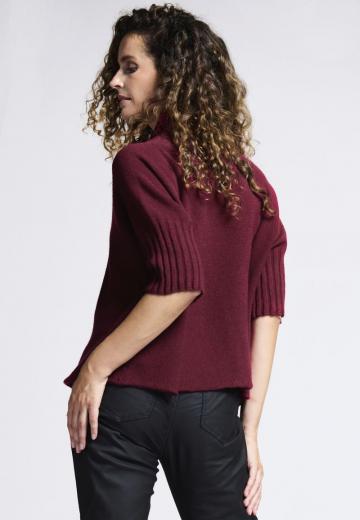 Пуловер с рукавом три четверти