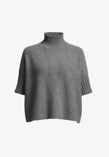 Пуловер с коротким рукавом