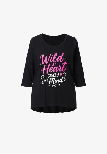 Майка с рукавом три четверти