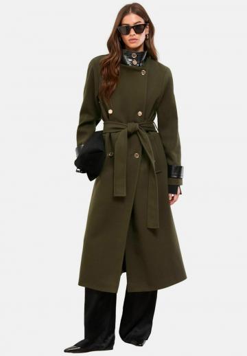 Шерстяное пальто