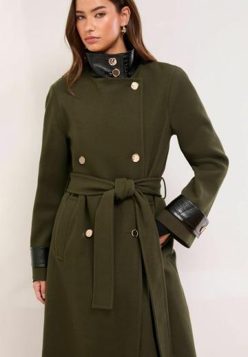 Шерстяное пальто
