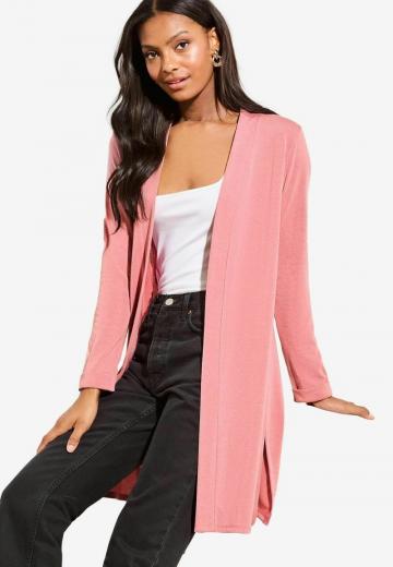 Длинный жилет