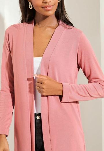 Длинный жилет