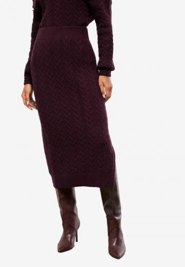 Вязаная юбка