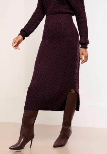 Вязаная юбка