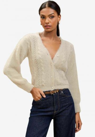 Вязаная кофта