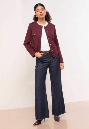 Блейзер с накладными карманами