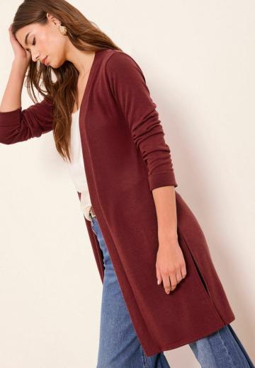 Длинный кардиган