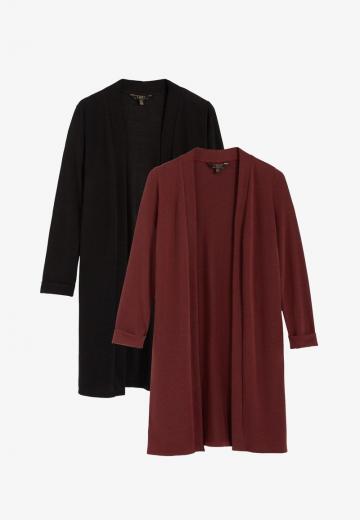 Длинный кардиган