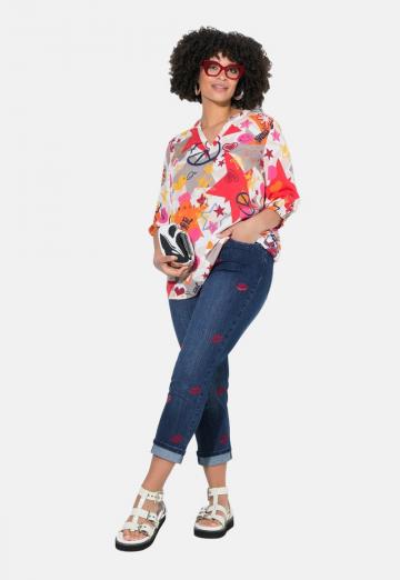 Короткие джинсы