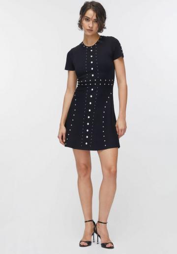 Вязаное платье