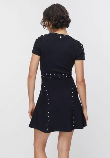 Вязаное платье