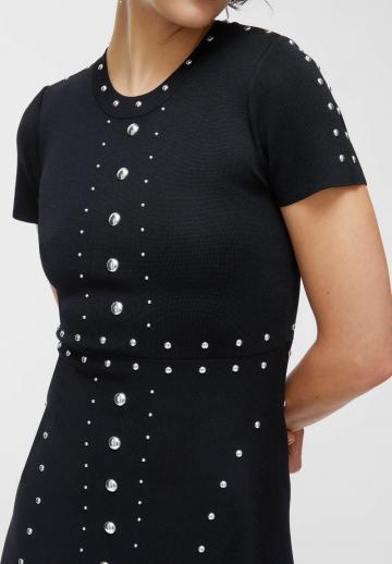 Вязаное платье