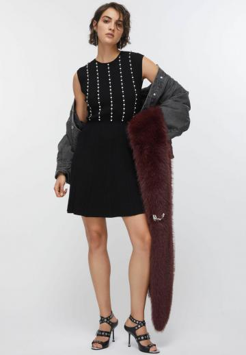 Вязаное платье