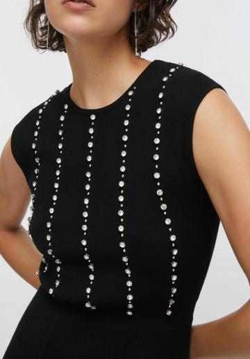 Вязаное платье