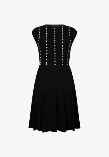 Вязаное платье