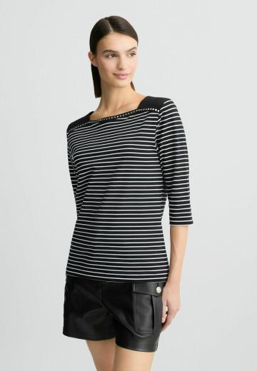 Майка с рукавом три четверти