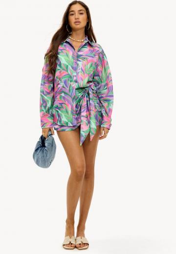 Длинная блузка