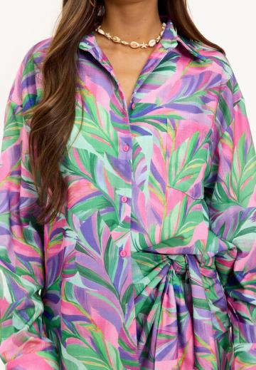 Длинная блузка