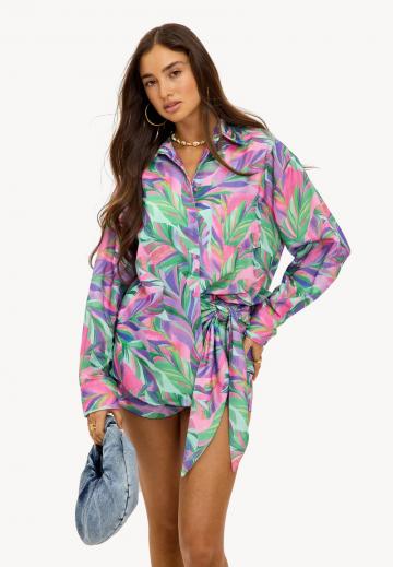 Длинная блузка