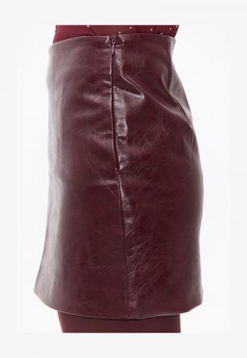 Кожаная юбка