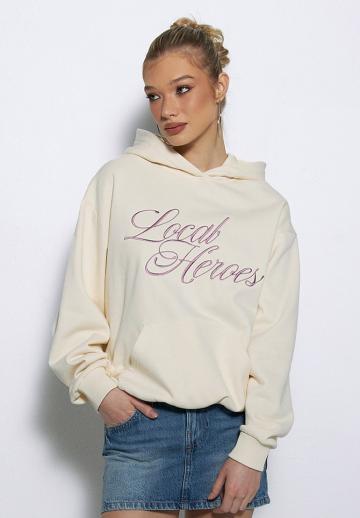 Пуловер с капюшоном