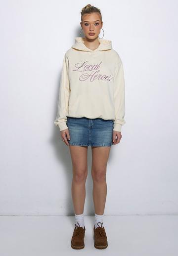 Пуловер с капюшоном