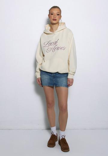 Пуловер с капюшоном