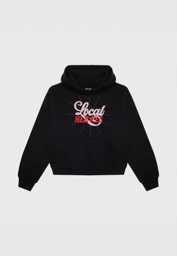 Пуловер с капюшоном