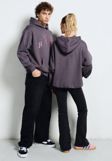 Пуловер с капюшоном