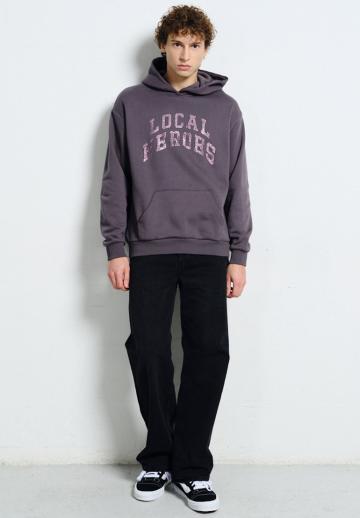 Пуловер с капюшоном