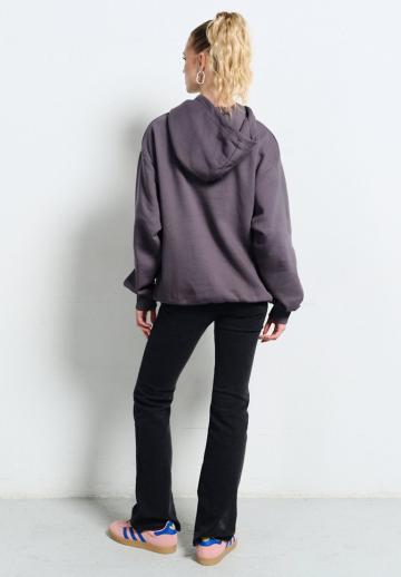 Пуловер с капюшоном