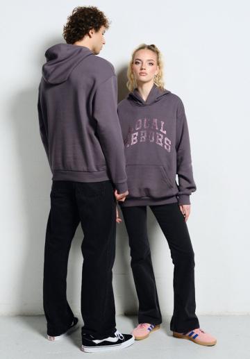 Пуловер с капюшоном