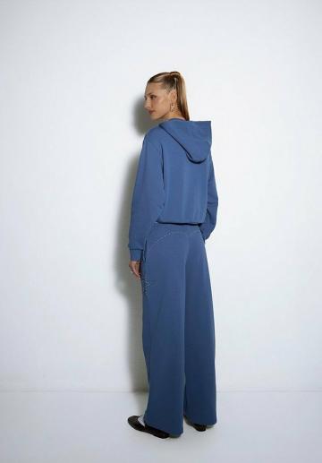 Пуловер с капюшоном